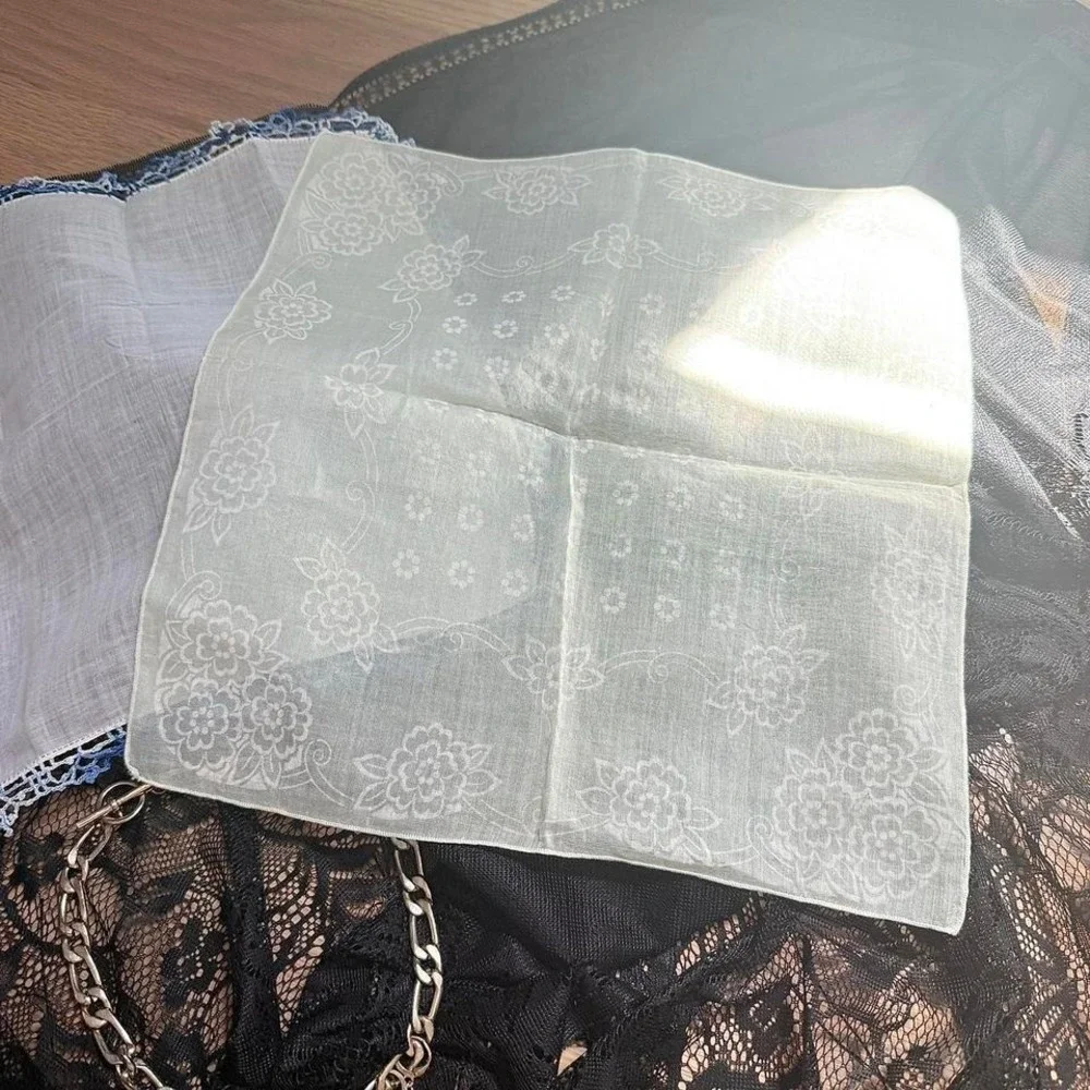 Vintage handkerchief‎ scarf bundle